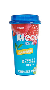 Холодный чай Мeco со вкусом граната и винограда Кишмиш 400мл