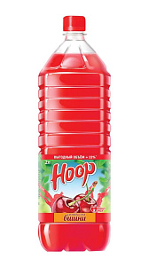 Негазированный напиток Hoop со вкусом вишни 2л