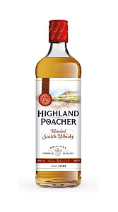 Виски Highland Poacher, Blended купажированный 40% 0,7л