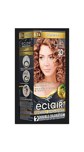 Краска для волос Еclair 3D Карамель № 8.74 