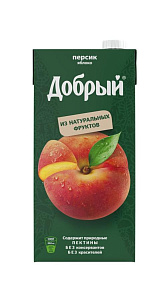 Нектар Добрый Персик-Яблоко 2л