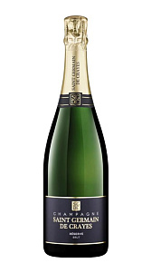Вино игристое Champagne Saint Germain de Crayes  Reserve белое брют 12% 0,75л