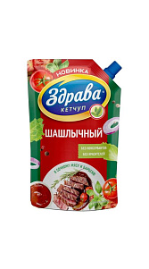 Кетчуп Здрава Шашлычный 350г