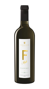 Вино F-Style, Platovskiy белое полусухое 12,5% 0,75л