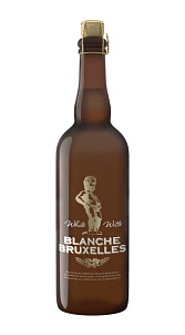 Пивной напиток Blanche Bruxelles, светлый нефильтрованный, 4,5% 0,75л.