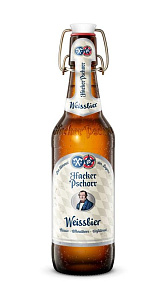 Пиво Hacker Pschorr Weissbier светлое нефильтрованное 0.5л
