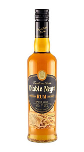 Ром Diablo Negro Spiced Gold 40% 0.5л