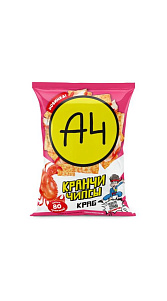 Кранчи чипсы А4 краб 80г