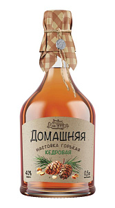 Настойка Домашняя кедровая 40% 0,5л