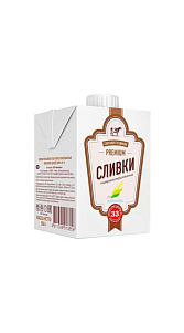 Сливки Milkavita ультрапастеризованные 33% 500г