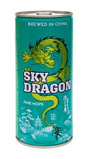 Пиво Sky Dragon, Fine Hops светлое нефильтрованное неосветленное пастеризованное 5,5% 1л 