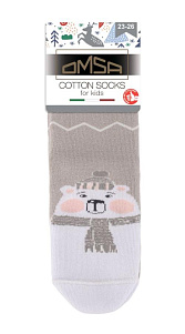 Носки детские Omsa kids Calzino Grigio Chiaro шарфики р.23-26 