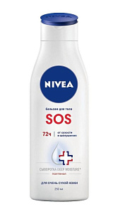 Бальзам для тела Nivea SOS от сухости и шелушения 250мл
