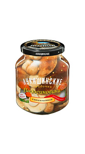 Грибы Лукашинские грибочки Подосиновики в мягком маринаде 340г