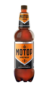 Пиво Мотор Крепкое светлое 8.0% 1.25л