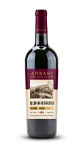Вино ANBANI Цинандали сухое белое кр12% 0,75л