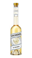 Кальвадос Derbend Distillerie, La Blanche ординарный 38% 0,5л