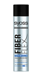 Лак для волос Syoss Fiber Flex упругий объём 400мл 