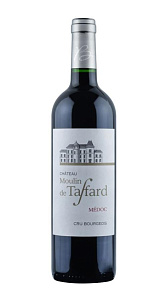 Вино Chateau Moulin de Taffard  Medoc AOC Cru Bourgeois красное сухое 13% 0,75л