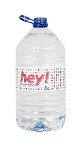 Вода hey! Артезианская питьевая 5л