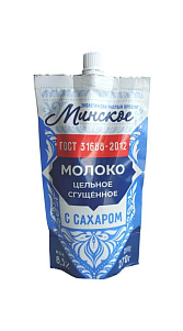Молоко сгущенное Минское ГОСТ цельное с сахаром 8.5% 270г