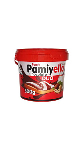 Паста Pamiyella Duo шоколадно-ореховая 800г
