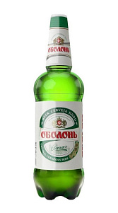 Пиво Оболонь светлое фильтрованное 4.5%  1.35л