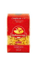 Макаронные изделия Шебекинские Спирали №366 высшего сорта 450г