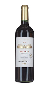 Вино Chateau Lamothe-Vincent Reserve Bordeaux красное сух 12.5% 0.75л