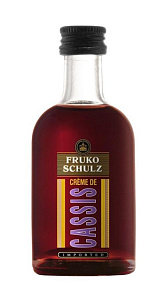 Ликер Fruko Schulz Creme de Cassis 15% 0.05л