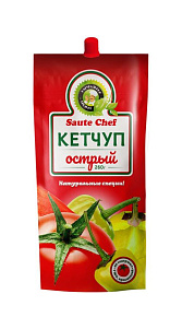 Кетчуп Saute Chef Острый 260г