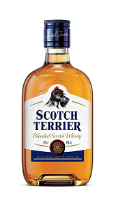 Виски Scotch Terrier Blended шотландский купажированный 40% 250мл