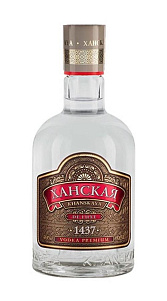 Водка Ханская 40% 0.5л