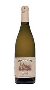 Вино Cuvee D Or, столовое белое сухое 10-12% 0,75л