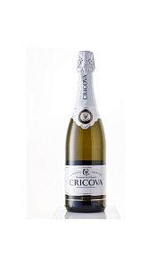 Вино игристое Cricova брют белое 13% 0.75л