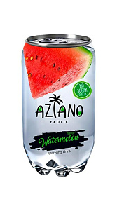 Газированный напиток Aziano Watermelon безалкогольный 350мл