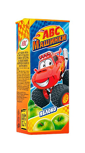 Нектар АВС Машинки Яблоко 200мл