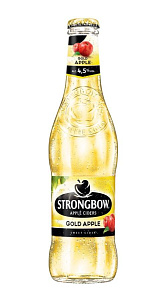 Сидр Strongbow Яблоко 4.5% 400мл