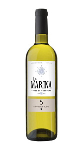 Вино  La Marina №5 Sauvignon blanc белое сух. 11.5% 0.75л