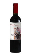 Вино Polo Pampa Malbec-Syrah красное сухое 13% 0,75л.