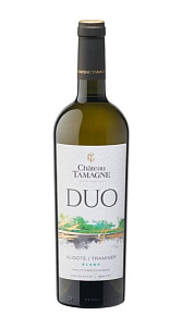 Вино Chateau Tamagne, Duo белое сухое 10-12% 0,75л
