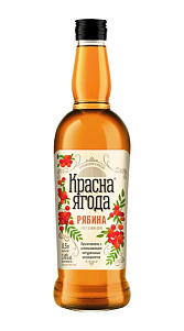 Продукция плодовая алкогольная Красна ягода Рябина 14% 0.5л