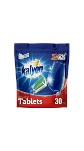 Таблетки для посудомоечной машины Kalyon Super Power 30шт 600г