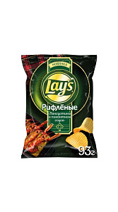 Чипсы Lays лангустины в пикантном соусе 93г