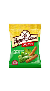 Сухарики Воронцовские Малосольные огурчики 120г
