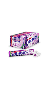 Жевательная резинка Mentos Pure Fresh Виноград без сахара 15,5г