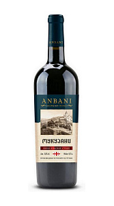 Вино ANBANI Мукузани красное сухое кр12% 0,75л