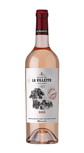 Вино Maison de la Villette Rose розовое сухое 12,5% 0,75л.