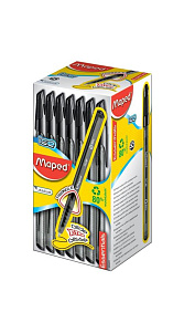 Ручка Maped шариковая черная 1шт
