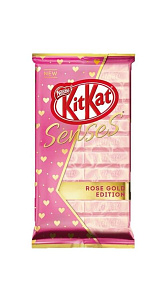 Шоколад KitKat Senses Rose Gold Edition Taste of Strawberry 112г